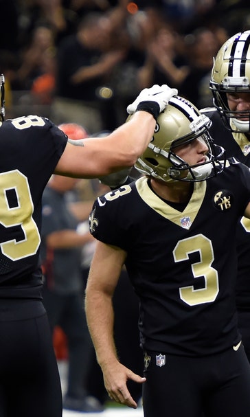 Lutz’s 44-yard field goal lifts Saints past Browns 21-18